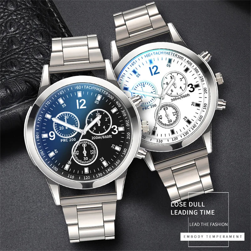 Orologio Uomo Lega Elegante Quarzo Quadrante 40 mm Stile Semplice