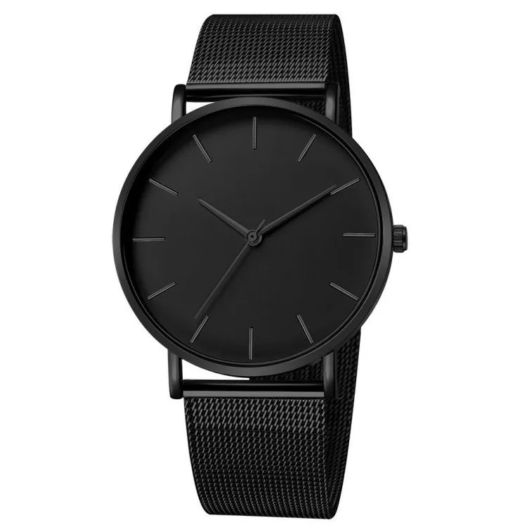 Orologio Donna Quarzo Elegante Acciaio Maglia Quadrante 40mm