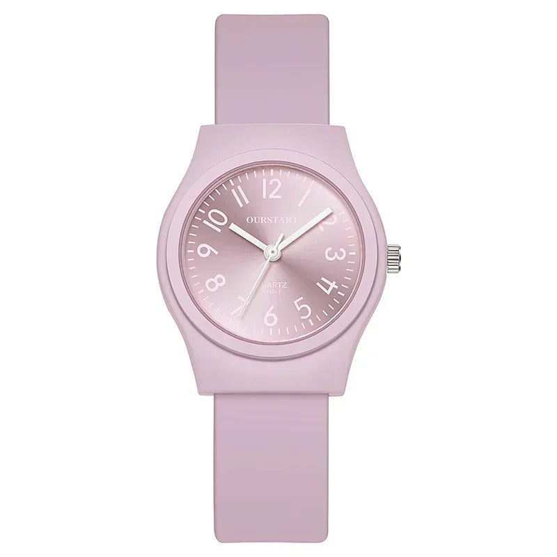 Orologio Donna Al Quarzo Cinturino In Silicone Cassa in Lega Casual Alla Moda