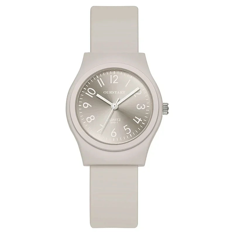 Orologio Donna Al Quarzo Cinturino In Silicone Cassa in Lega Casual Alla Moda