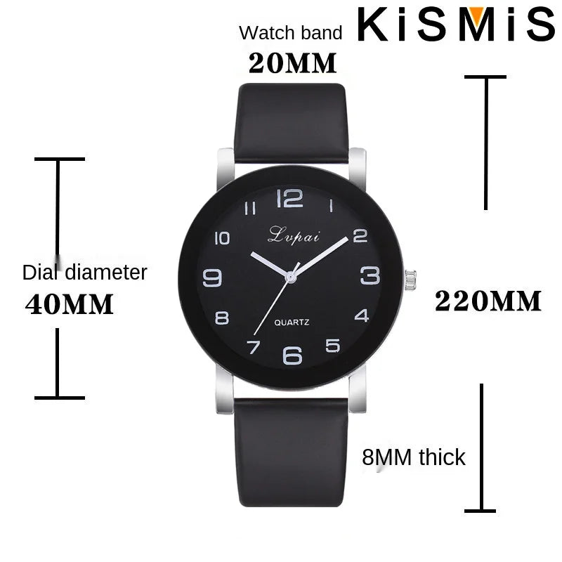 Orologio Donna Quarzo Moda Casual Cinturino Ecopelle Elegante