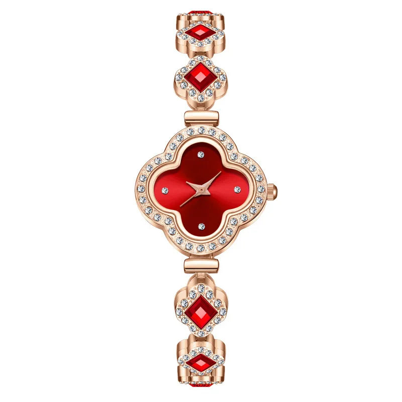 Orologio Al Quarzo Donna Cinturino In Lega Elegante Design Semplice Casual