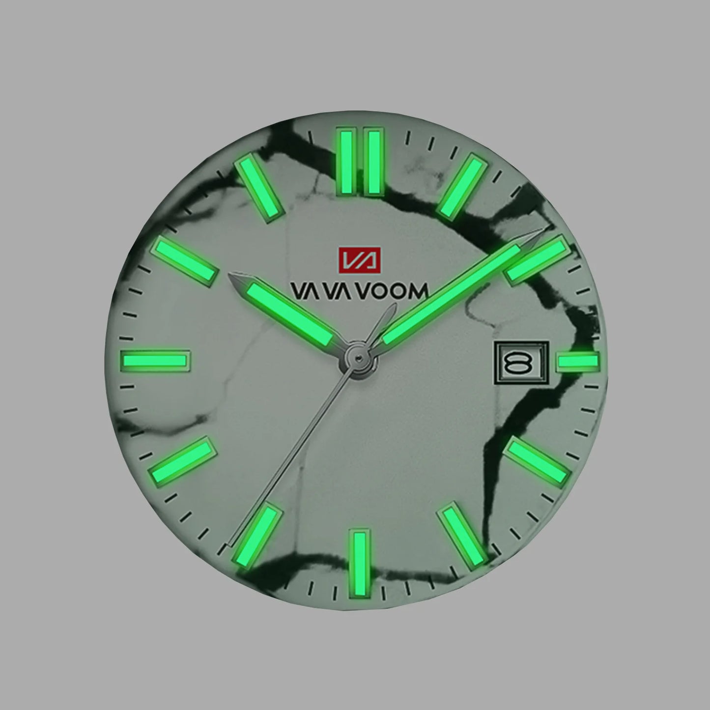Orologio Uomo Quarzo Stile Marmo Sportivo