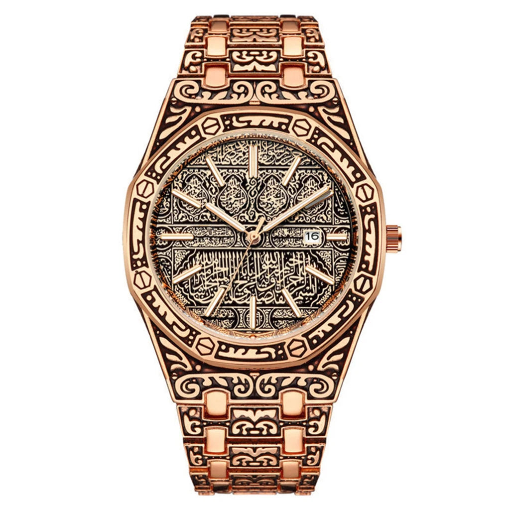 Orologio Uomo Acciaio Quarzo Design Unico