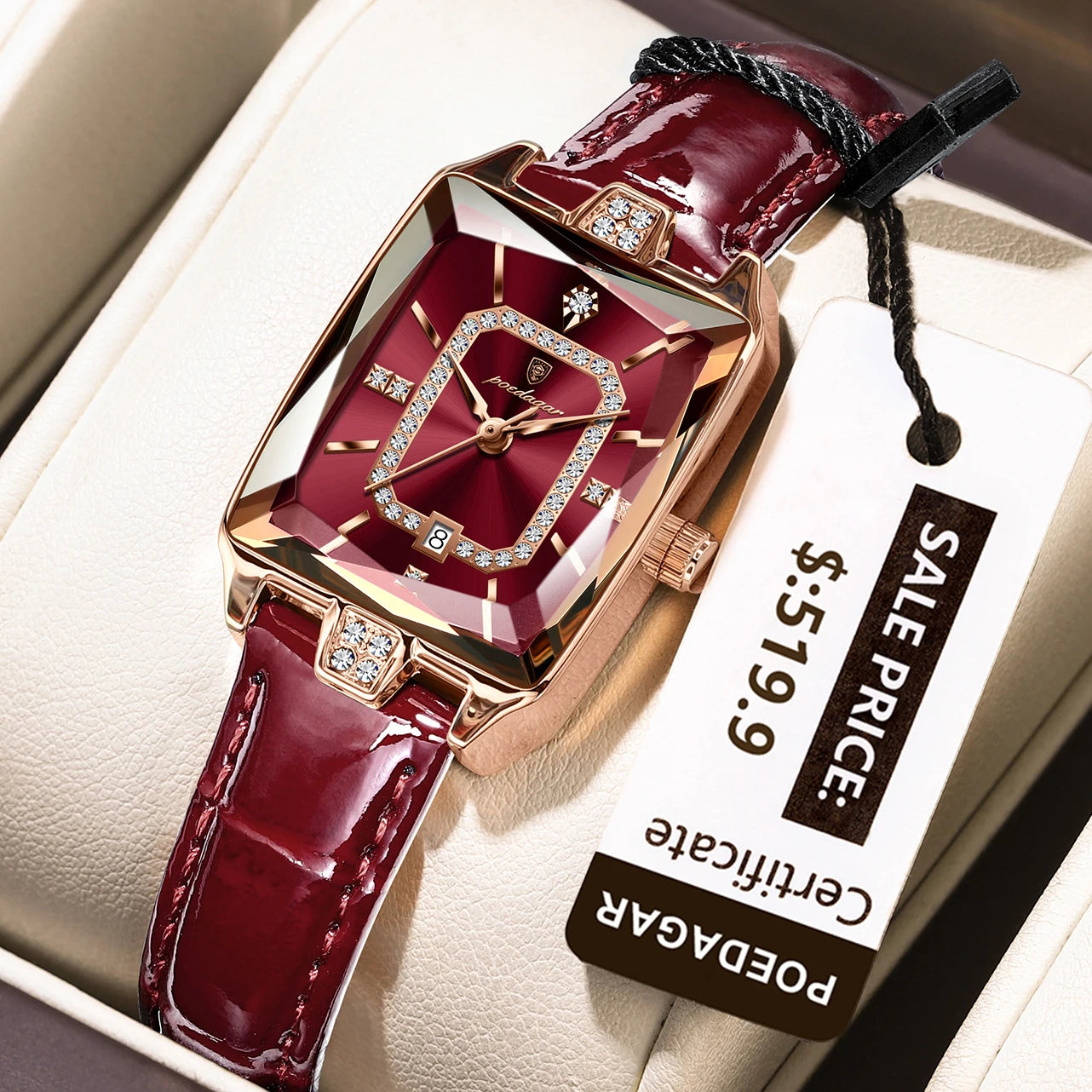 Orologio Donna Quarzo Cinturino similpelle Data