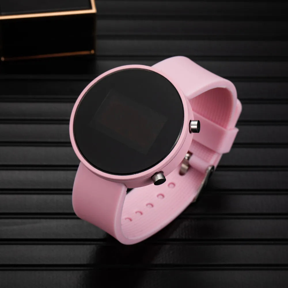 Orologio Digitale LED Uomo Donna Silicone Quadrante 40mm