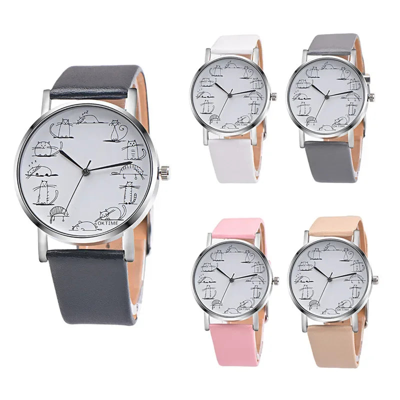 Orologio Donna Quarzo Cinturino Similpelle Quadrante 37mm