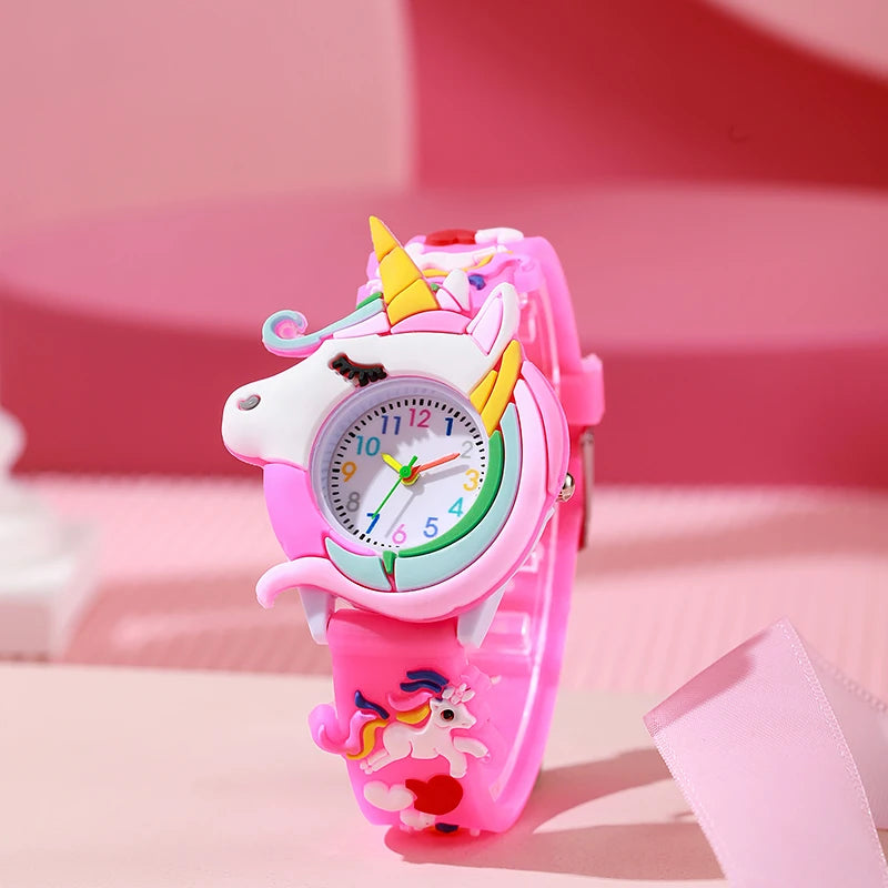 Orologio Bambino/Bambina al Quarzo Silicone – Moda Casual Colorato