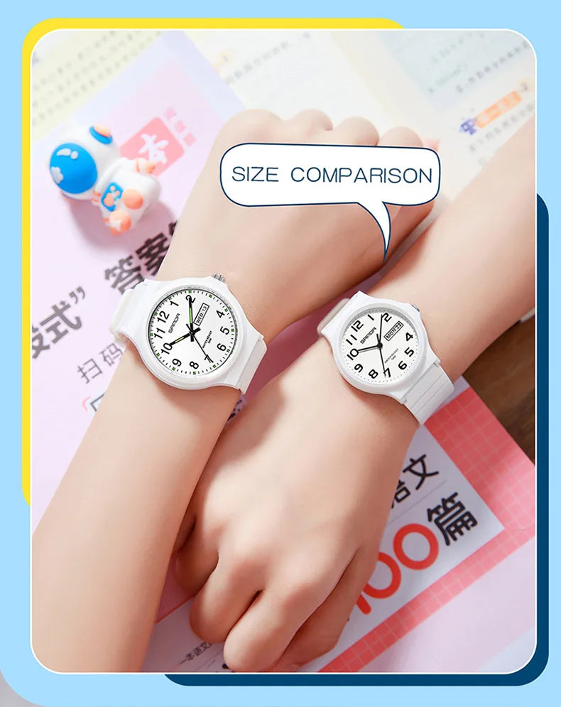 Orologio Uomo Donna Quarzo Sportivo – Silicone Resistente Quadrante 36 mm