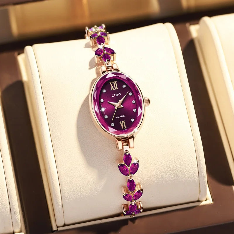 Orologio Donna Quarzo Bracciale Lega Moda Elegante