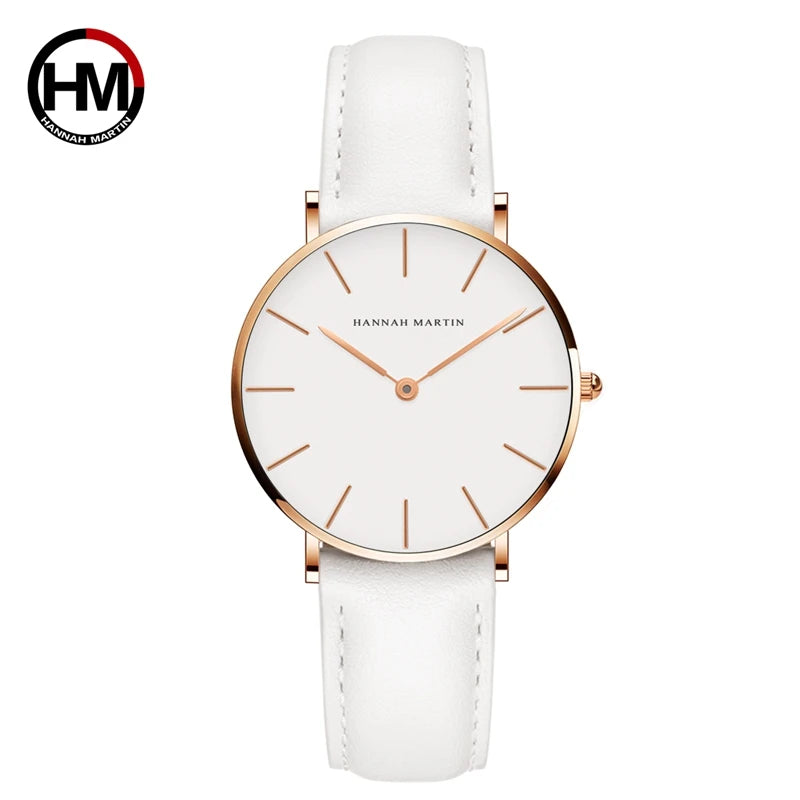 Orologio Donna Quarzo Elegante Moda Casual Cinturino Similpelle