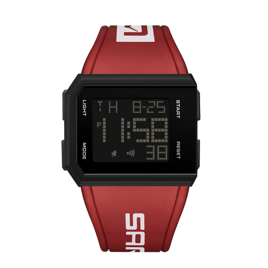 Orologio Digitale Uomo Sportivo LED Cronografo Sveglia