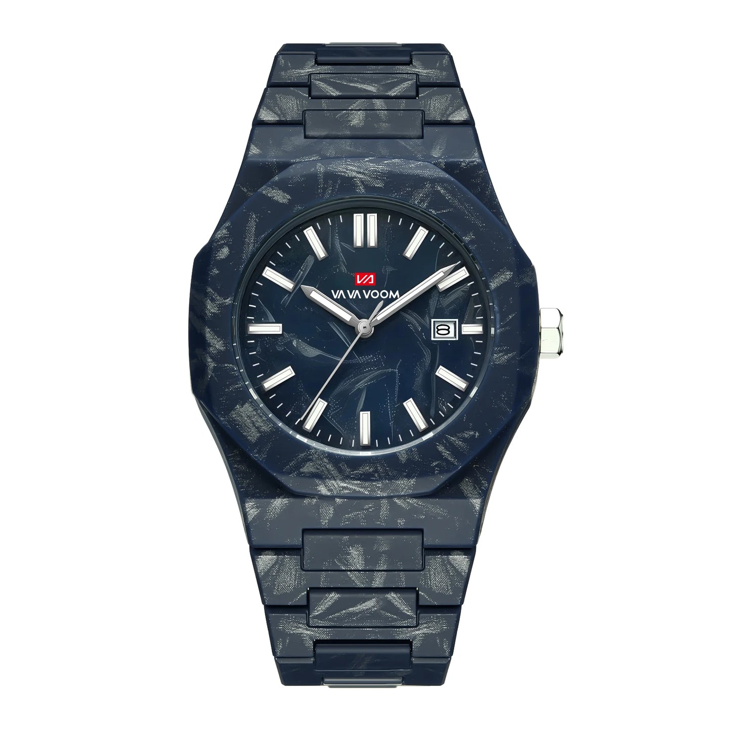 Orologio Uomo Quarzo Stile Marmo Sportivo