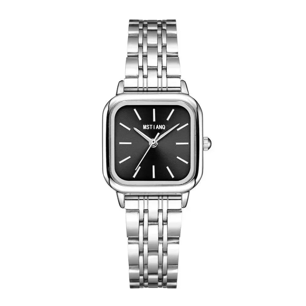 Orologio Donna Elegante Al Quarzo Cinturino e Cassa In Lega Moda Casual